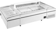 Set Insulă frigorifică SD-600A,SD-830A, 2560L, ≤-18°C, Alb