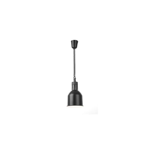 Lampa de incalzire cilindrica, culoare negru, Ã¸175x(H)250