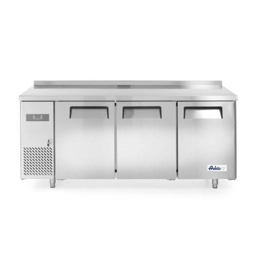 Frigider profesional ARKTIC by Hendi Kitchen Line cu 3 usi, 291 l, 1800x600x(H)800 mm otel inoxidabil  0/8Â°C ,270 W/230V,  3 rafturi, 2x 430x428 mm, 1x 490x428 mm incluse