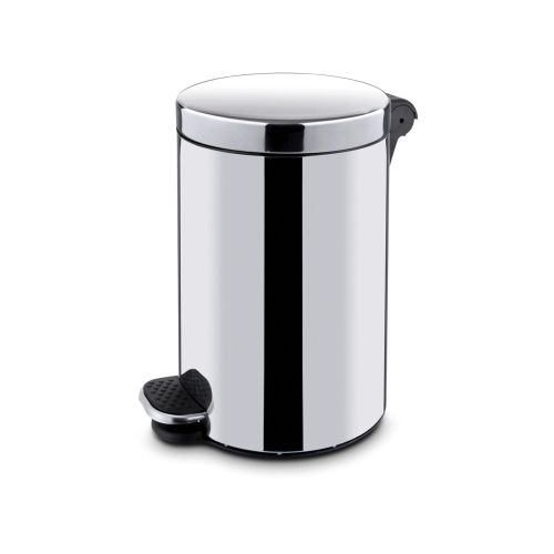 Cos de gunoi rotund cu pedala, inox, 30L,Ã¸300x(H)650mm