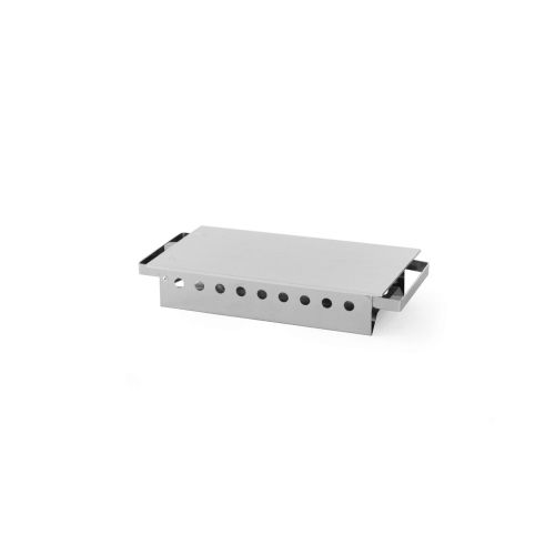 Incalzitor pentru vase cu 3 suporturi combustibil, inox, Hendi, 450x180x(H)65 mm