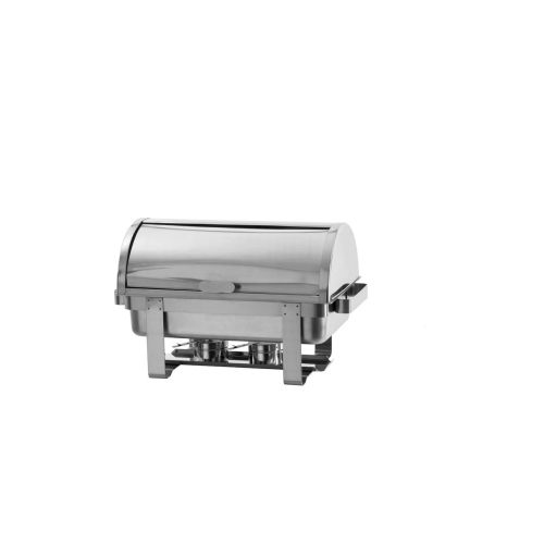 Chafing dish capac rolltop Gastronorm GN1/1, inox, 59x34x(H)40 cm, Model Hendi Rental-Top