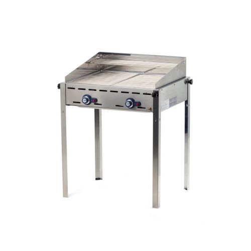 Grill barbecue Green Fire cu 2 arzatoare  740x612x(H)825mm