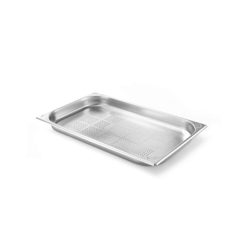 Tava Hendi perforata Gastronorm GN 1/1 150 mm 21 lt - gama Profi Line, otel inoxidabil