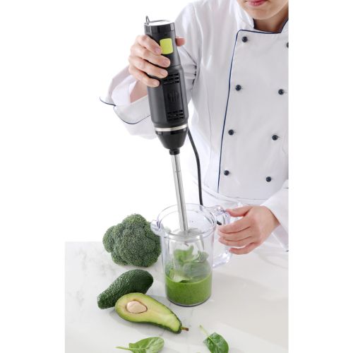 Blender Stick cu 6 viteze si display LCD, dimensiuni 71x71x(H)444mm, putere 250w, 230v