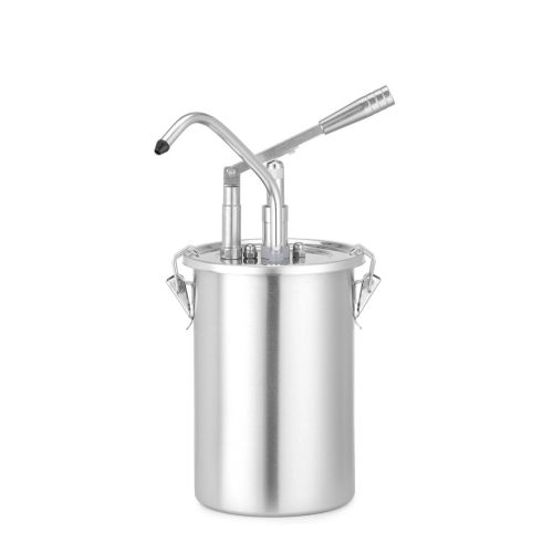 Recipient pentru sos din oÈ›el inoxidabil cu dozator, Hendi, 4,5 L, (H)420 mm