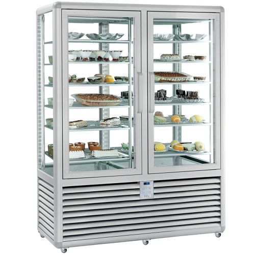 Vitrina congelare verticala, pentru cofetarie gelaterie, profesionala, 742 lt, 118*62*186 cm