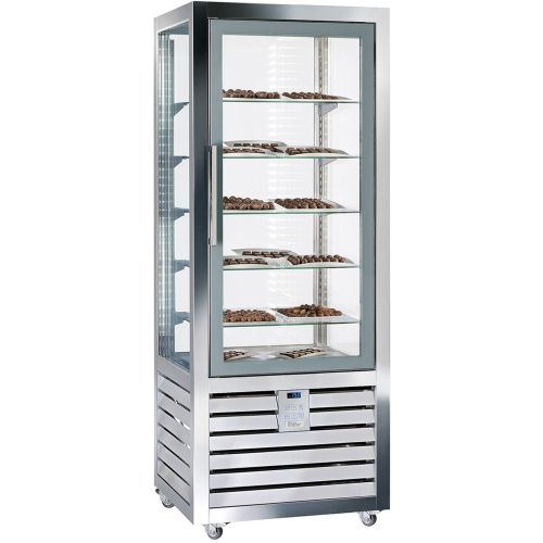 Vitrina congelare verticala, pentru cofetarie gelaterie, profesionala, 425 lt, 90*62*146 cm