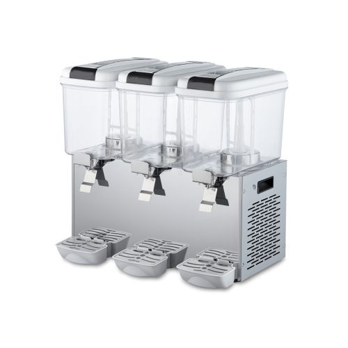Dozator bauturi: suc, limonada, ayran, iaurt, ceai rece, cafea rece, capacitate 3 bazine 18 lt cu mixer