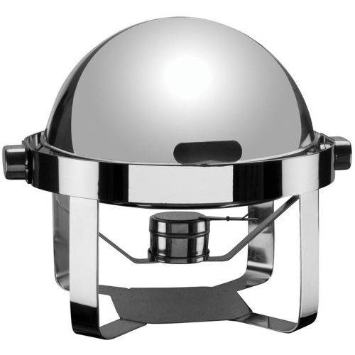 Chafing dish OZTI, rotund rolltop, inox, 1 cuva, 40 cm