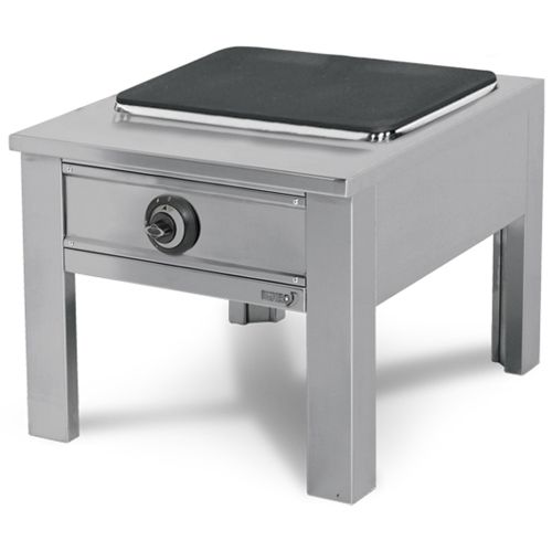 Aragaz de podea electric profesional, 1 arzator central, 4 kW, 60*80*50 cm