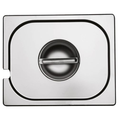 Capac inox GN 1/9 cu orificiu