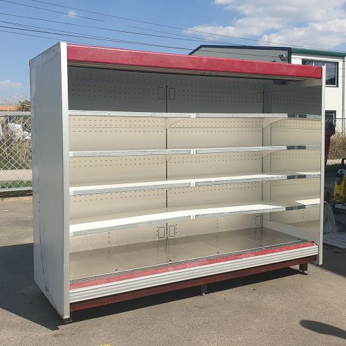 Set 2 rafturi frigorifice pentru mezeluri-lactate + grup motor