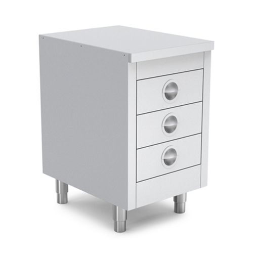 Dulap inox cu 3 sertare 50*70*85