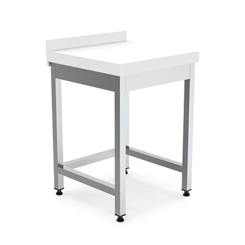 Butuc pentru macelarie cu blat din polietilena 60*60*85