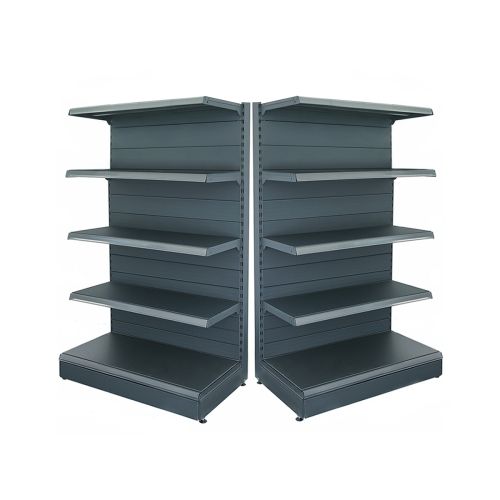 Raft metalic capat de gondola 100*180 baza 40 cm si 4 polite de 30 cm