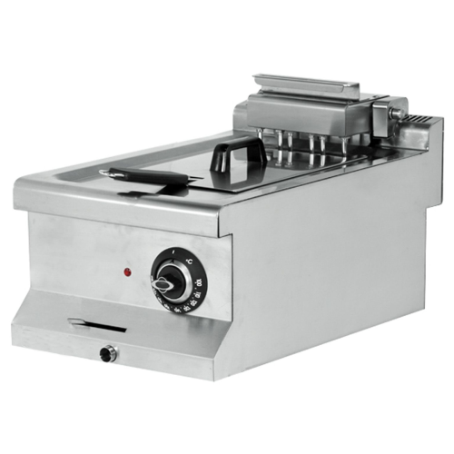 Friteuza electrica, inox, cu 1 cuva, 10 lt