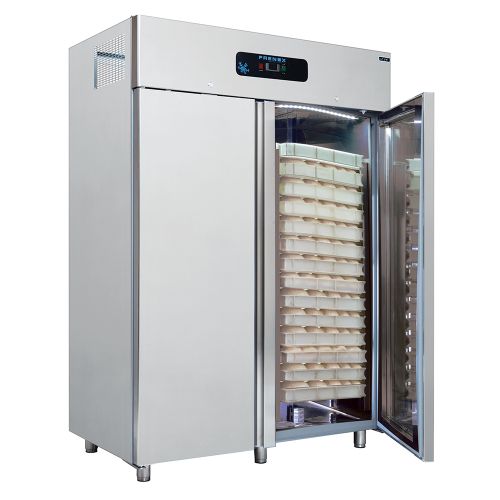 Dulap congelare vertical inox, FRENOX cu 2 usi, pentru patiserie, 114 tavi 40x60, 1700 lt