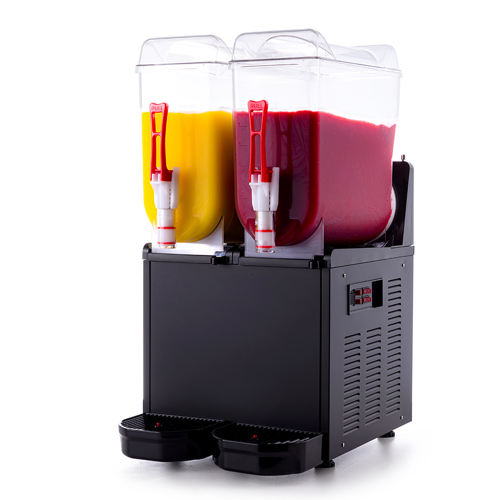 Dozator bauturi SAMIXIR SLUSH24.B suc, granita, crema de cafea, crema de cappuccino, serbet, 2 bazine*12 lt cu mixer