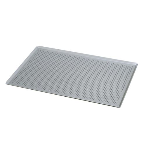 Tava perforata din aluminiu pentru patiserie 60*40 cm, grosime 1,5 mm