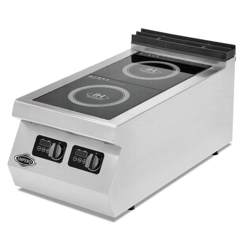 Masina de gatit electrica cu 2 plite cu inductie PLUS