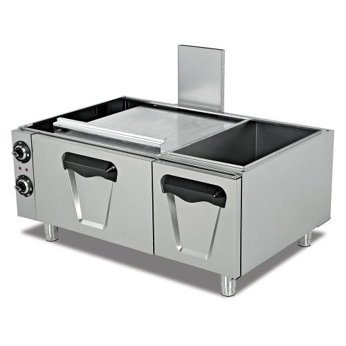 Cuptor profesional, inox, electric, cu dulap inchis, 2*GN 2/1