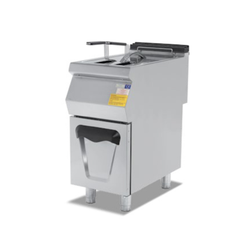Friteuza gaz profesionala, inox, cu 1 cuva, 17 lt
