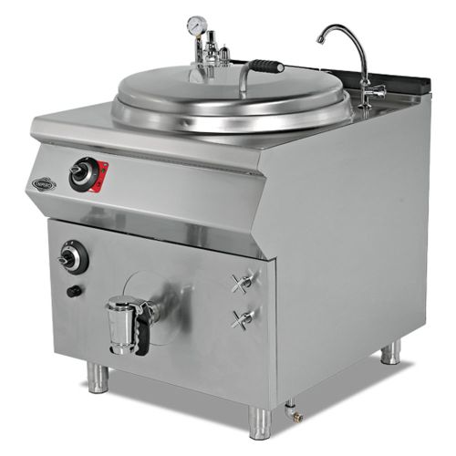 Marmita pe gaz, profesionala, 70 lt, inox, incalzire indirecta, 80*73*85 cm
