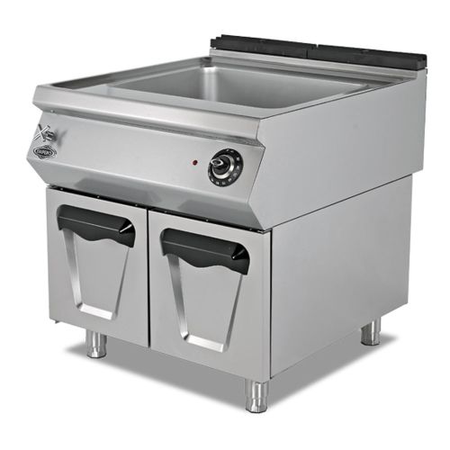 Bain marie profesional, electric, inox, 2 bazine, 80*90*80 cm