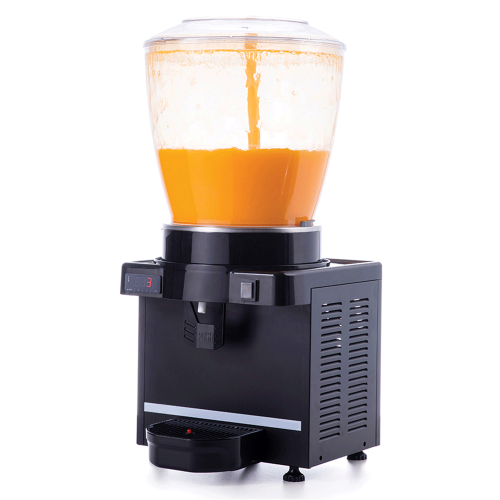Dozator bauturi SAMIXIR S22.DB suc, ceai rece, ayran, iaurt, cafea rece, capacitate 1 bazin 22 lt cu panou digital si dispersie