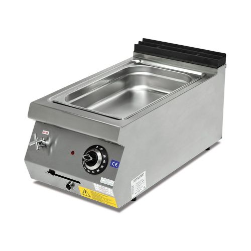 Bain marie profesional, electric, inox, 1 bazin, 40*73*30 cm