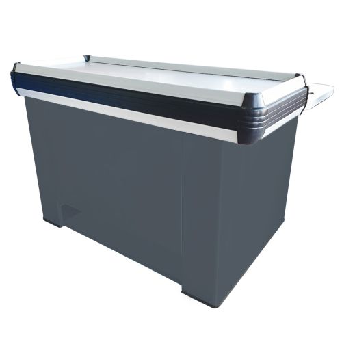 Masa tandem pentru casa de marcat 1,2 m rama din PVC dur
