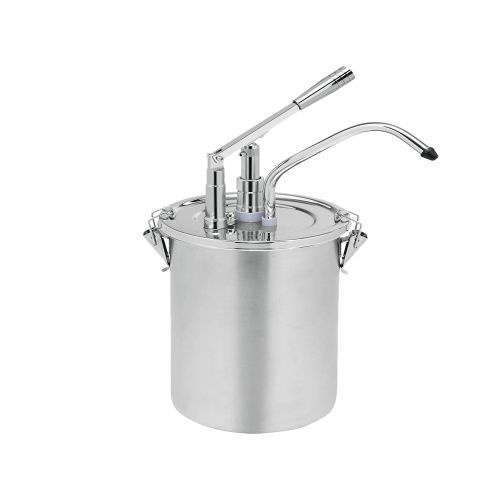 Dozator din inox cu pompa pt ketchup/mustar/maioneza 3 lt
