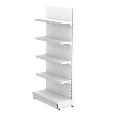 Raft magazin metalic de perete 125*227 baza 30 cm si 4 polite de 30 cm cu terminal