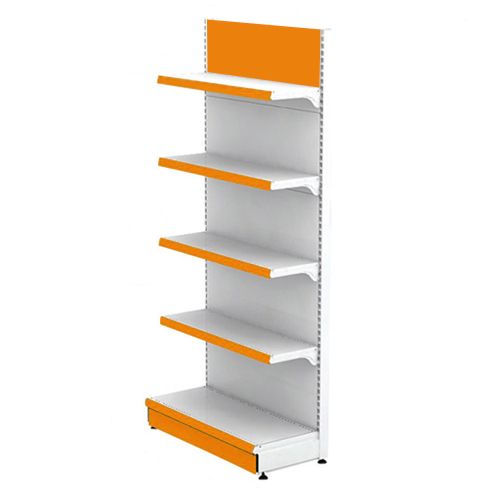 Raft magazin metalic de perete 90*225 baza 40 cm si 4 polite 30 cm cu terminal