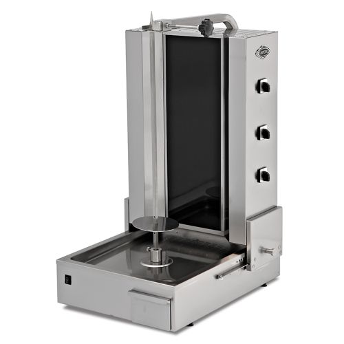 Aparat shaorma kebab electric cu 3 arzatoare ROBAX
