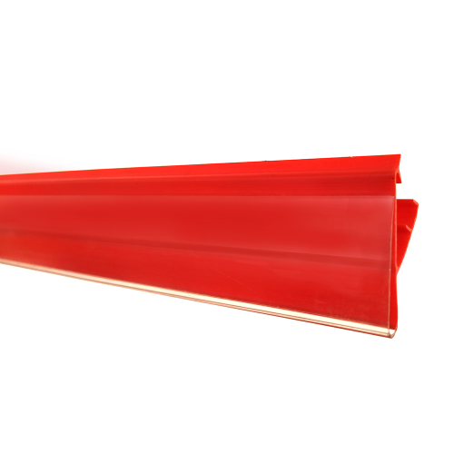 Suport eticheta rosu 95cm – RAL3020