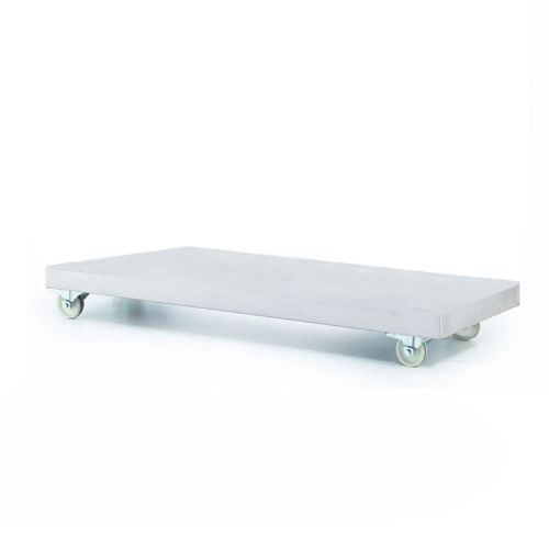 Suport metalic cu roti pentru rotisor pui 47*108*10/20 cm