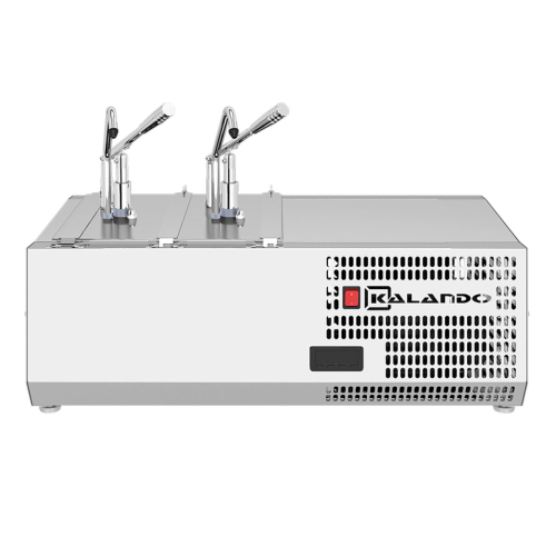 Unitate rece KALANDO dozare sosuri cu 2 pompe dozator si 2 cuve GN 1/4 200