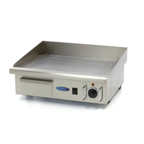 Grill electric profesional cu suprafata neteda MAXIMA