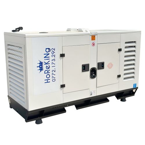 Grup electrogen / Generator electric trifazic - 120 KVA/108 KW AAR Inclus 1500 rpm Diesel 6 cilindri carcasa insonorizata