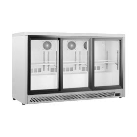 Frigider de băuturi BT-1350FYS, 290L, 1-10°C, ușă culisantă, inox