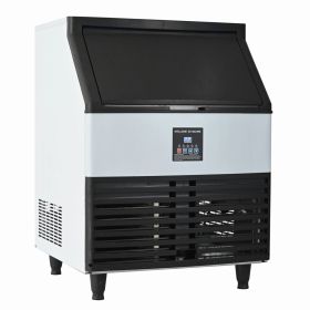 Mașină de gheață KB-100, 100kg/24h, 45kg stocare