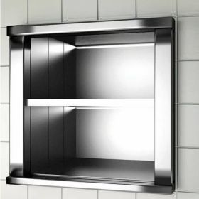Lift de bucatarie Montcharge 150 kg, 2 statii, cabina inox 700x700x700 mm