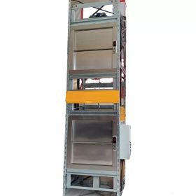 Lift de bucatarie Montcharge 150 kg, 3 statii, cabina inox 900x900x900 mm