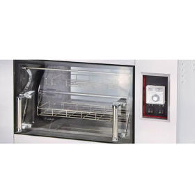 Rotisor electric profesional cu 4 cosuri pentru 12 pui | rotiserie | fastfood