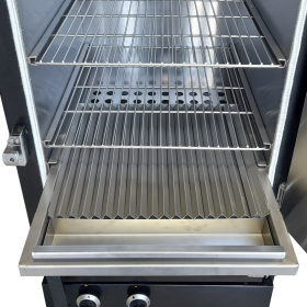 Cuptor afumatoare pe gaz profesionala, capacitate carne 70 kg, consum eficient de energie