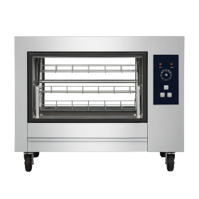 Rotisor electric profesional cu 4 cosuri pentru 16 pui | rotiserie | fastfood