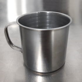 Cana inox cu maner 350 ml