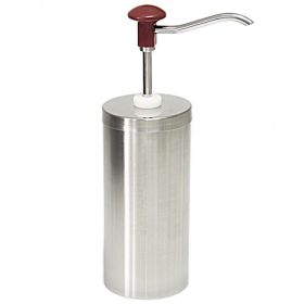 Dozator din inox cu pompa pt ketchup/mustar/maioneza 2,25 lt